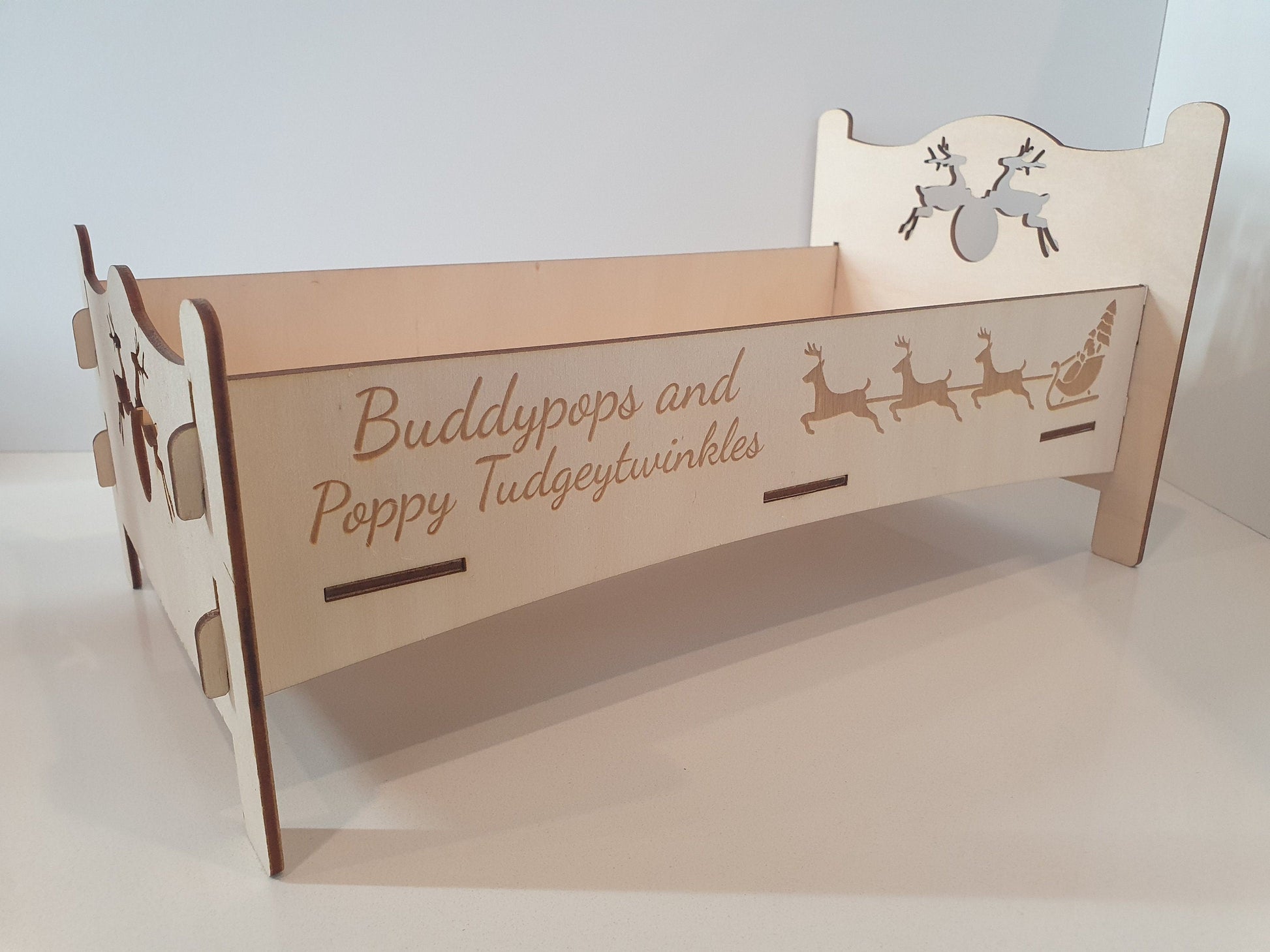 Personalised Elf Double Bed! Theroundbox Creations