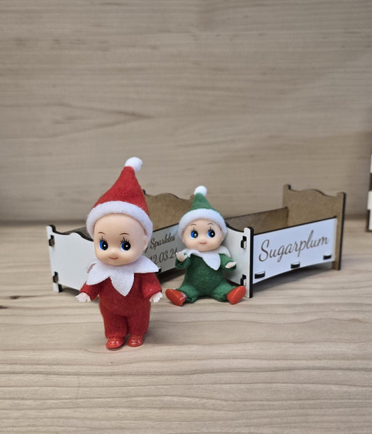 Personalised Elf Baby Cot! Theroundbox Creations