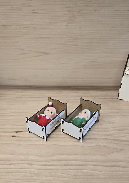 Personalised Elf Baby Cot! Theroundbox Creations