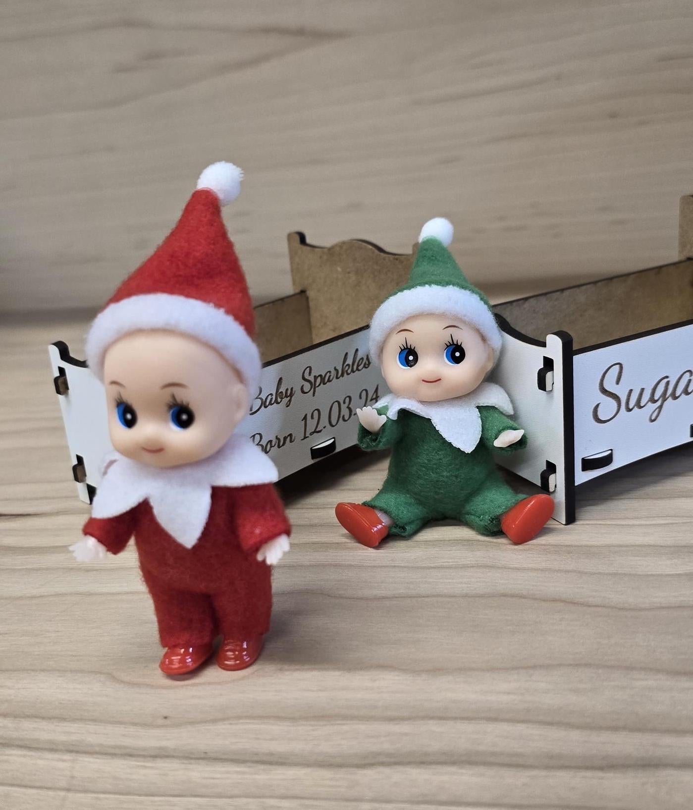 Personalised Elf Baby Cot! Theroundbox Creations