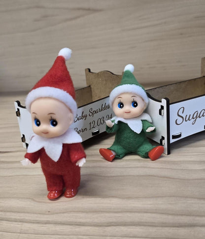Personalised Elf Baby Cot! Theroundbox Creations