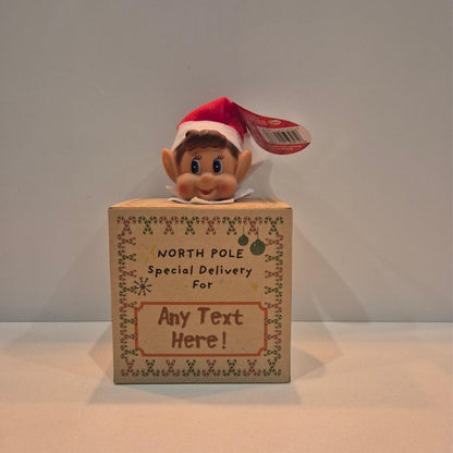 New style elf arrival box with elf