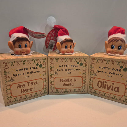 New style elf arrival box with elf