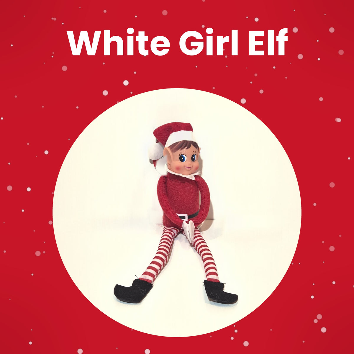 Girl elf option for the personalised elf arrival box