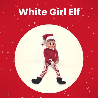 Girl elf option for the personalised elf arrival box
