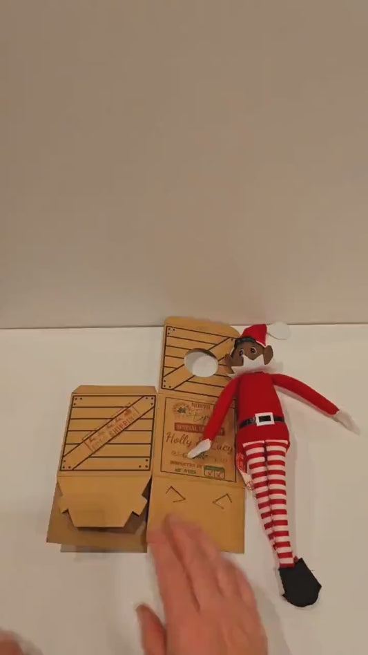 Personalised Elf Arrival Box Style 1